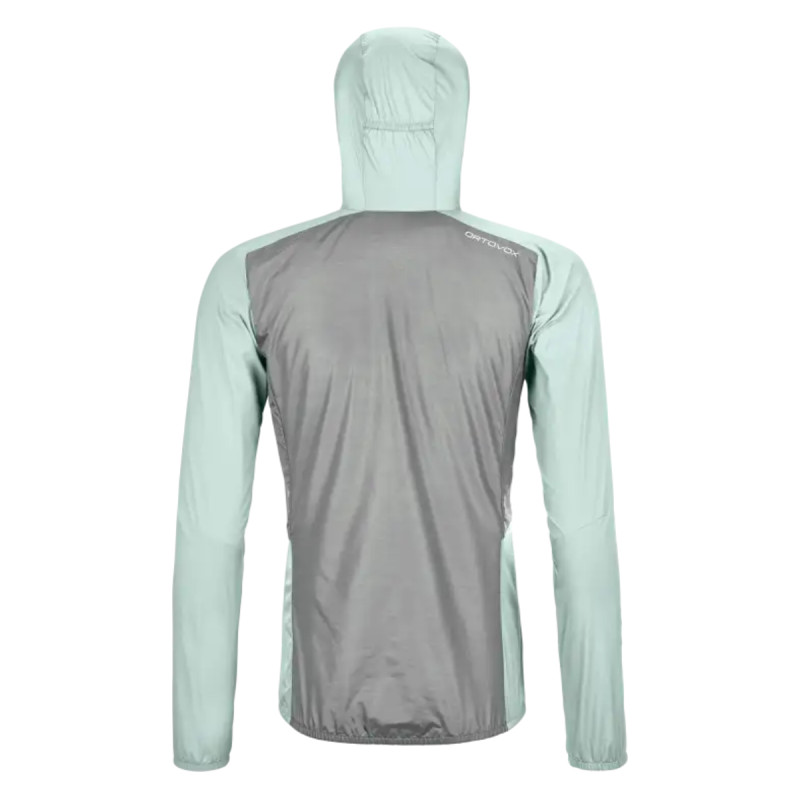 Dámska bunda Ortovox TRACE WINDBREAKER JACKET  - svetlo zelená