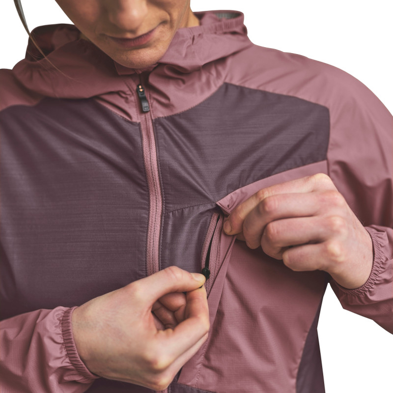 Dámska bunda Ortovox TRACE WINDBREAKER JACKET  - svetlo zelená