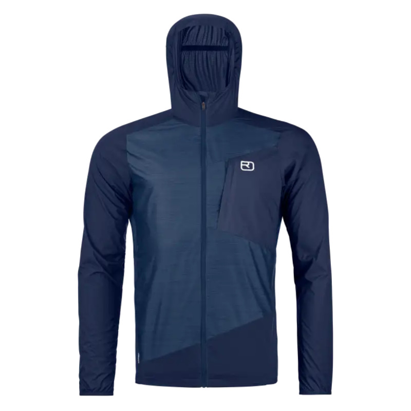 Pánská bunda Ortovox TRACE WINDBREAKER JACKET  - tmavě modrá