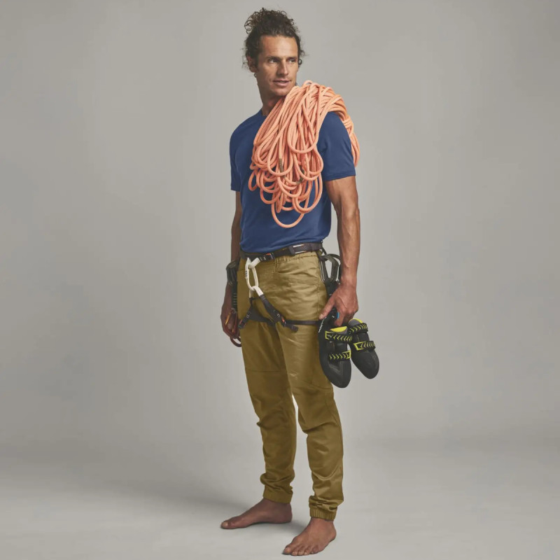 Pánské funkční tričko Ortovox 120 COOL TEC CHOOSE MTN TS  - vínová