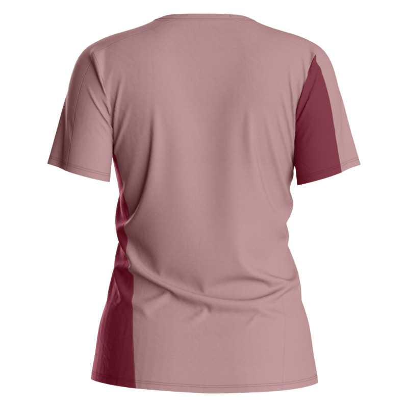 Dámske funkčné tričko Ortovox 120 COOL TEC FAST UPWARD TS  - vínová