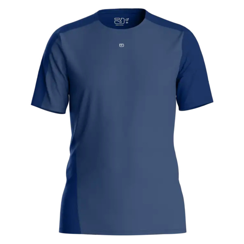 Pánske funkčné tričko Ortovox 120 COOL TEC FAST UPWARD TS  - modrá