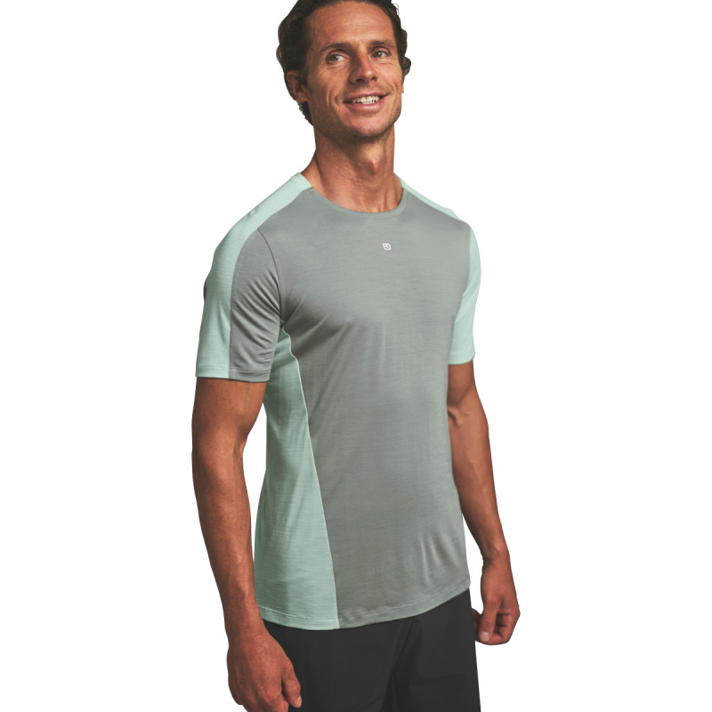 Pánske funkčné tričko Ortovox 120 COOL TEC FAST UPWARD TS  - modrá