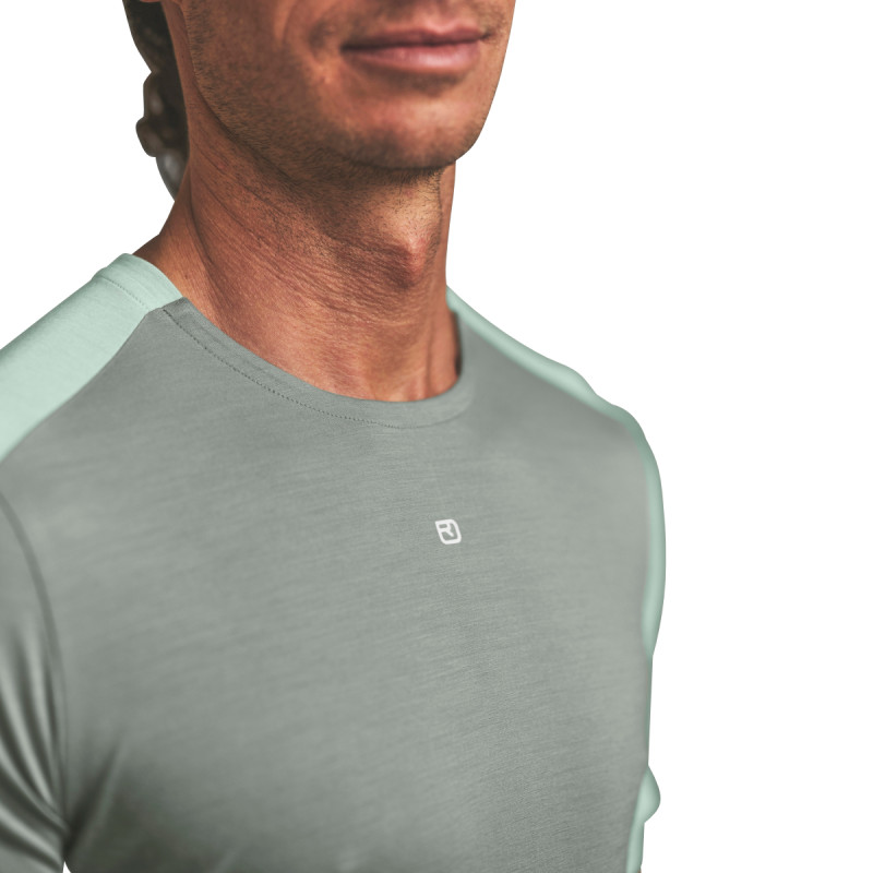 Pánske funkčné tričko Ortovox 120 COOL TEC FAST UPWARD TS  - modrá