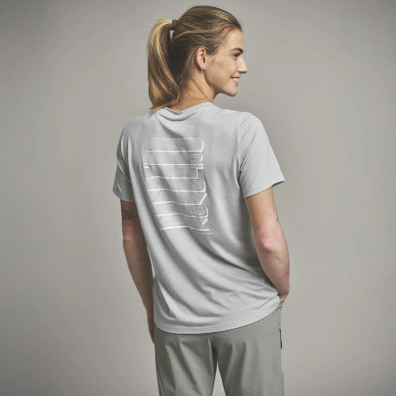 Dámské funkční tričko Ortovox 150 COOL LOGO STRAPLE TS  - světle růžová