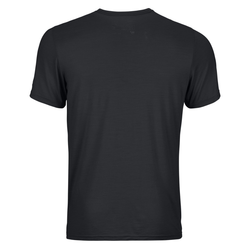 Pánske funkčné tričko Ortovox 150 COOL BRAND TS  - čierna