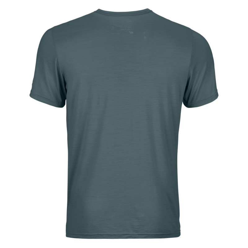 Pánske funkčné tričko Ortovox 150 COOL BRAND TS  - tmavo šedá