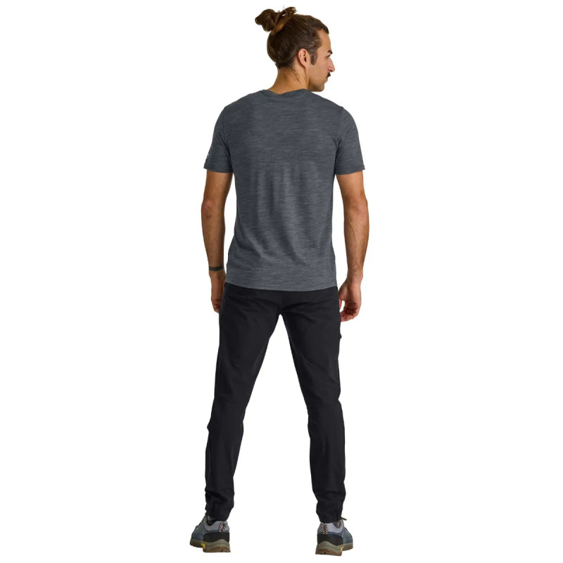 Pánske funkčné tričko Ortovox 150 COOL BRAND TS  - svetlo hnedá