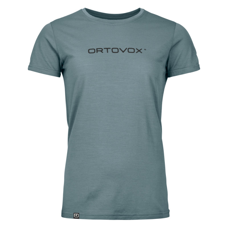 Dámské funkční tričko Ortovox 150 COOL BRAND TS  - šedá