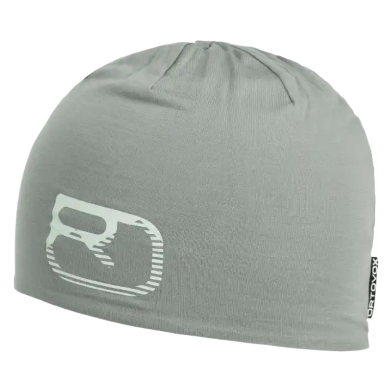 Čepice Ortovox 120 COOL TEC LOGO BEANIE  - světle šedá