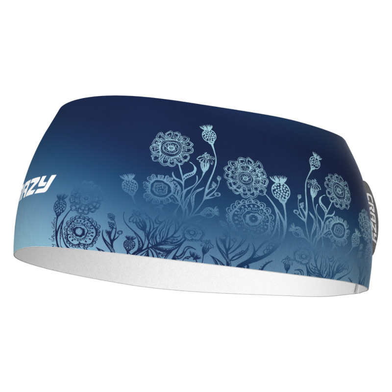 Dámská čelenka Crazy SHARP CUT  - modrá