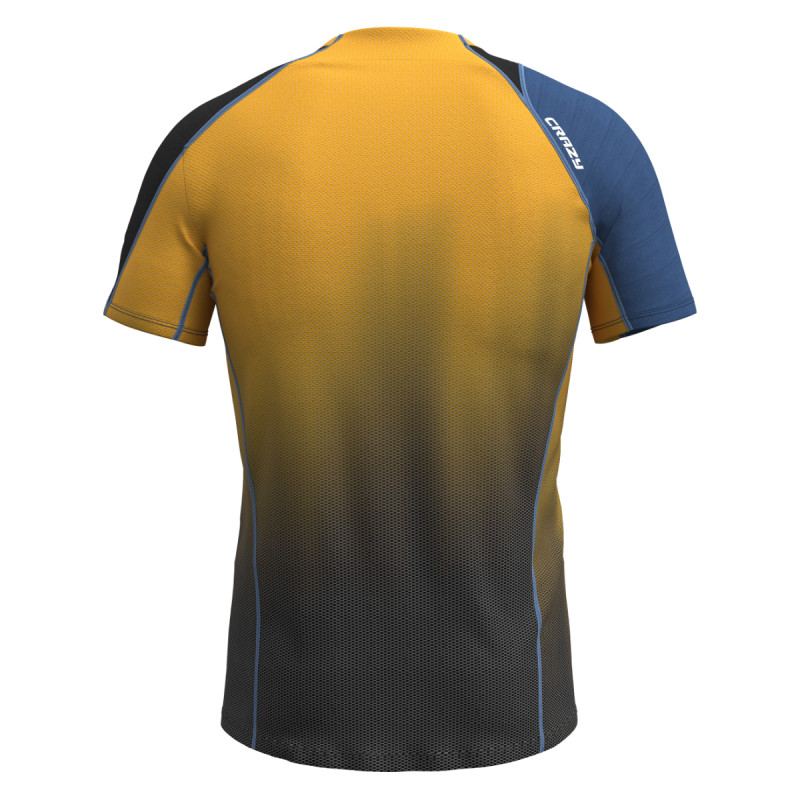 Pánské funkční tričko Crazy ACCELERATION  - žlutá