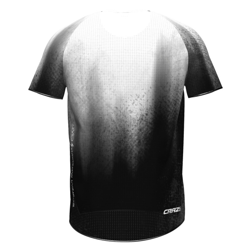 Pánske funkčné tričko Crazy STORM  - čierna