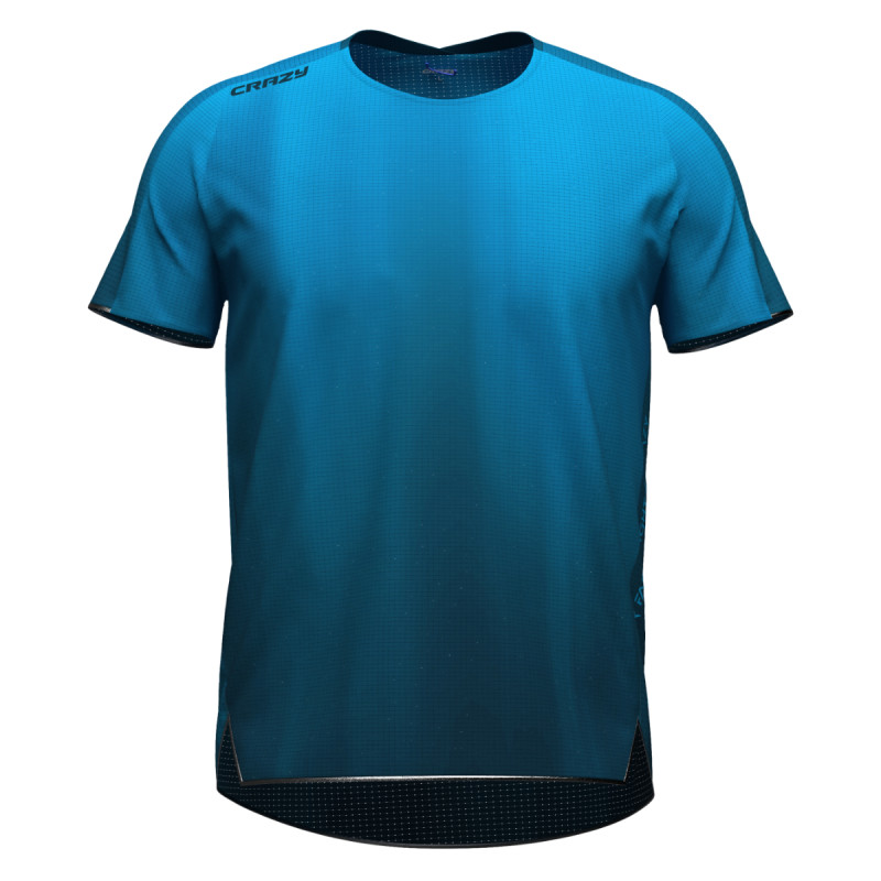 Pánské funkční tričko Crazy STORM  - modrá