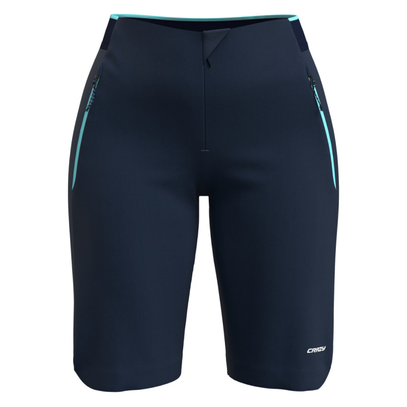 Dámské turistické kraťasy Crazy ALPINSTAR  - tmavě modrá