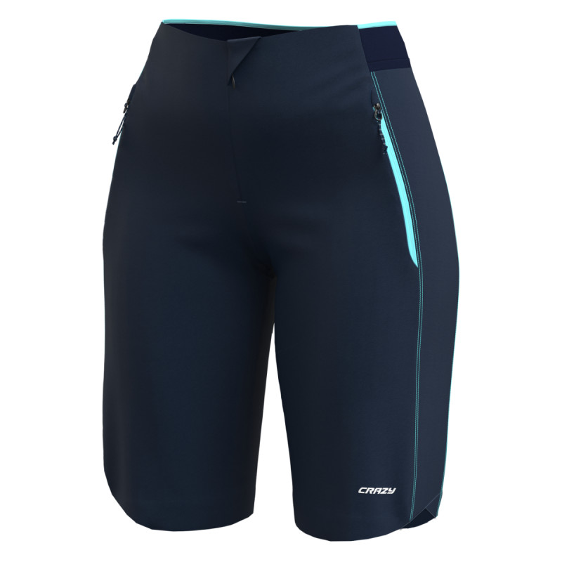 Dámské turistické kraťasy Crazy ALPINSTAR  - tmavě modrá