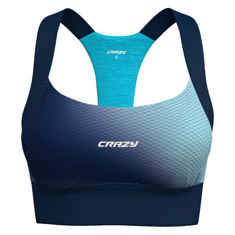 Dámska funkčná podprsenka Crazy BRA LIGHTNING  - tmavo modrá