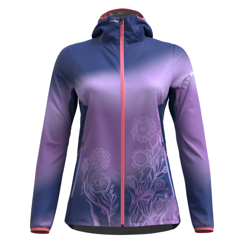 Dámská bunda Crazy WONDER MAGIC SHELL  - fialová