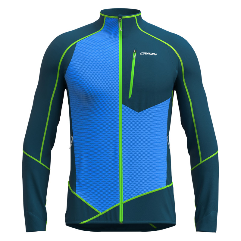 Pánská mikina Crazy PULL VIPER LIGHT  - modrá