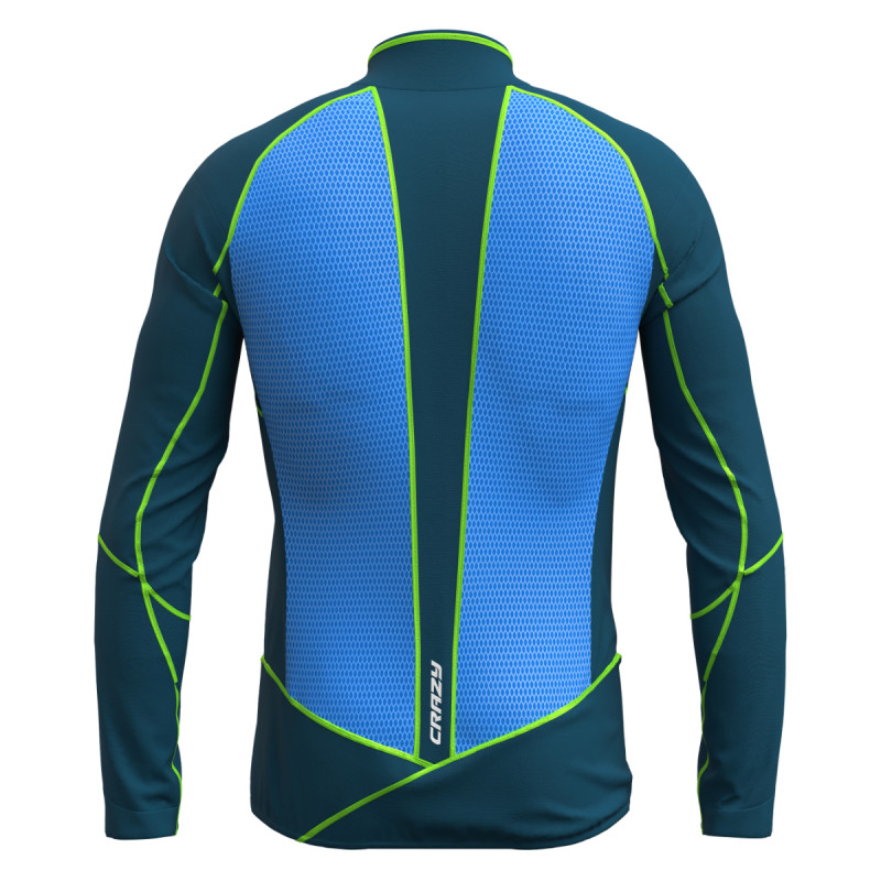 Pánská mikina Crazy PULL VIPER LIGHT  - modrá