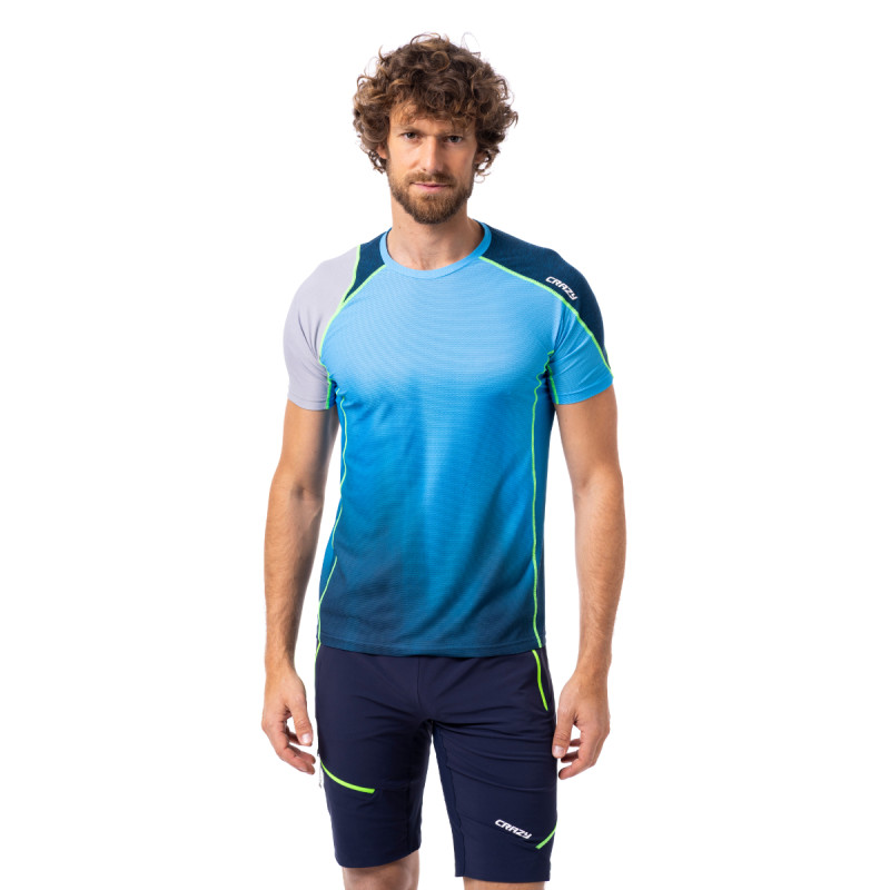 Pánské funkční tričko Crazy ACCELERATION  - šedá