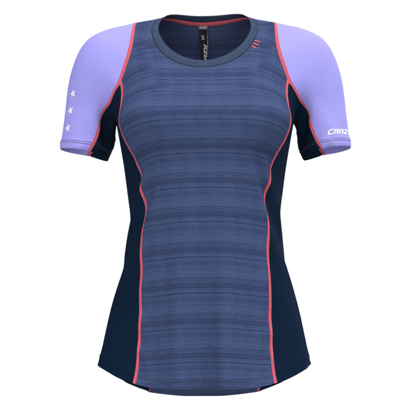 Dámské funkční tričko Crazy IONIC  - fialová