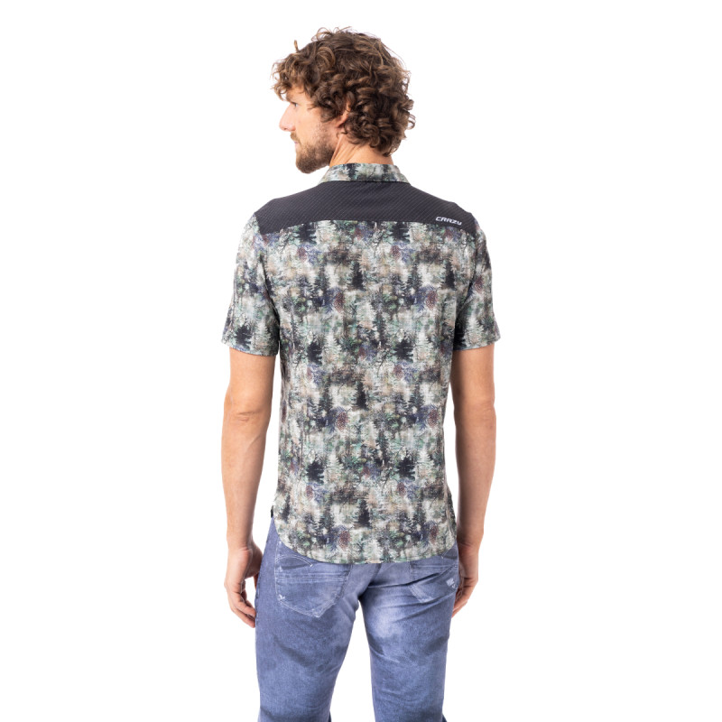 Pánská košile Crazy LUMBERJACK LIGHT  - petrolejová