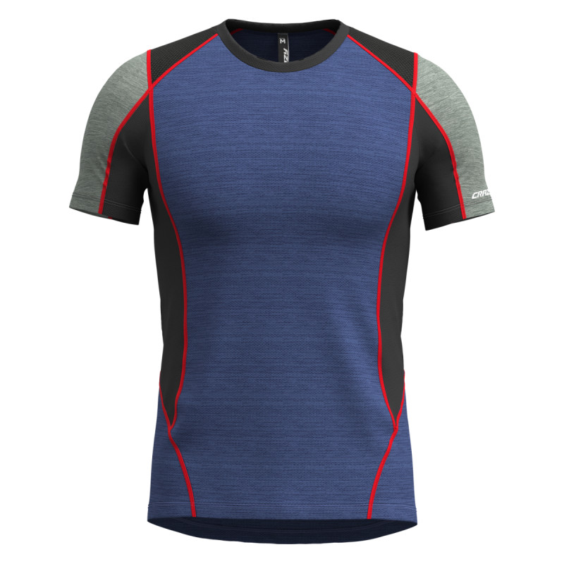 Pánské funkční tričko Crazy VIPER  - tmavě modrá