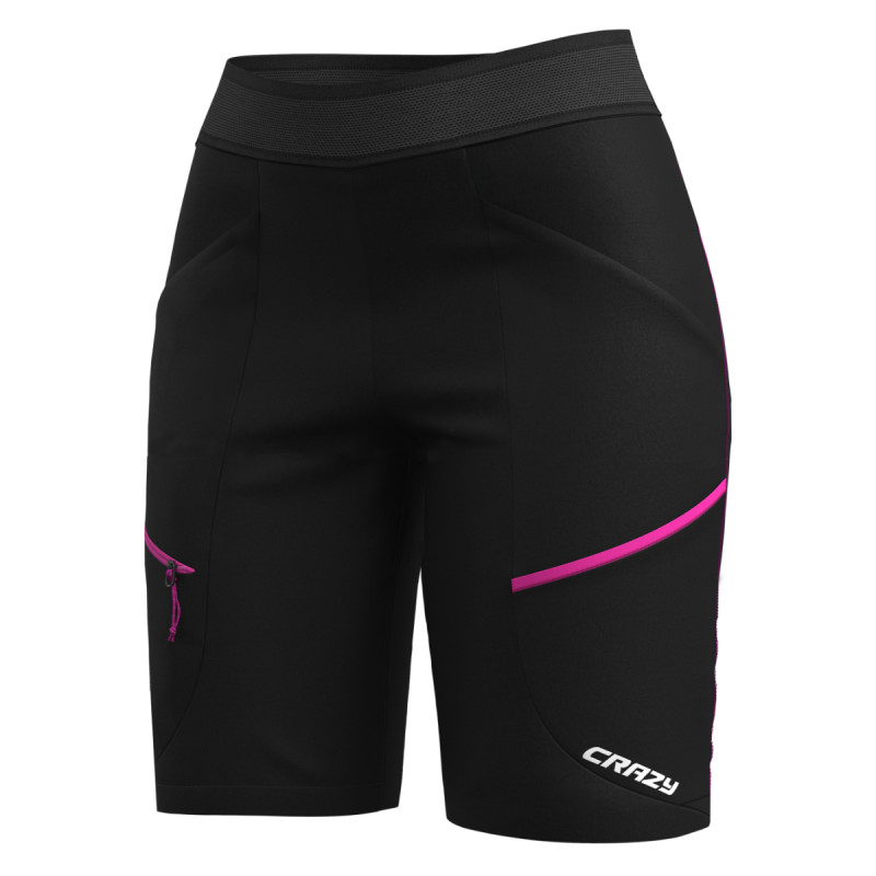 Dámské kraťasy Crazy TRAVERSE  - černá