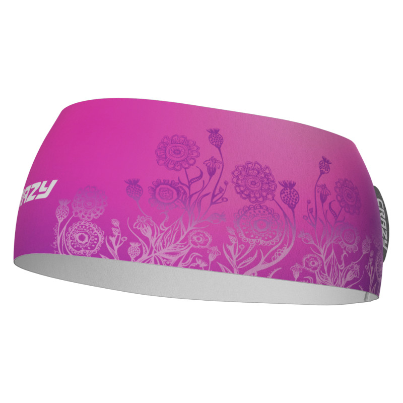 Dámská čelenka Crazy SHARP CUT  - růžová