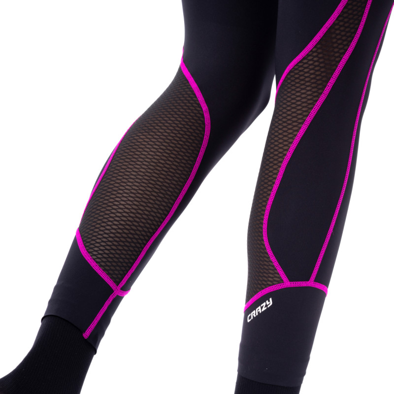 Dámské legíny Crazy CUTE LIGHT  - černá