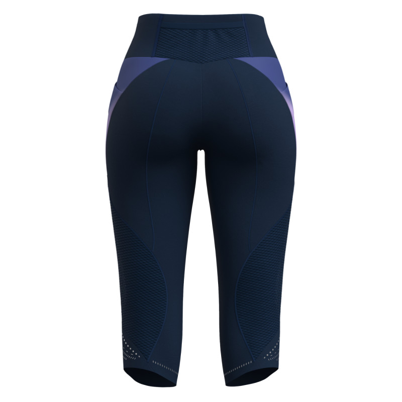 Dámské legíny Crazy MID SHORT PRESSURE  - tmavě modrá