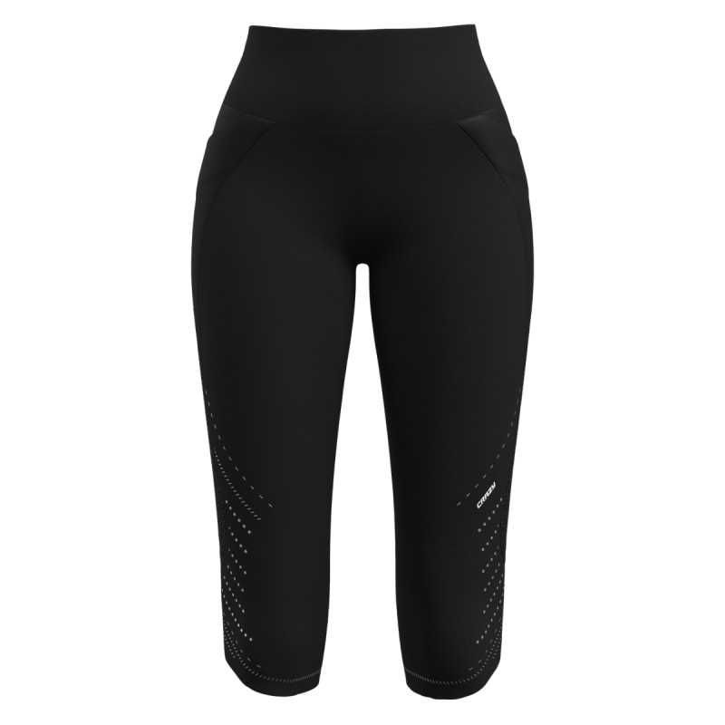 Dámské legíny Crazy MID SHORT PRESSURE  - černá