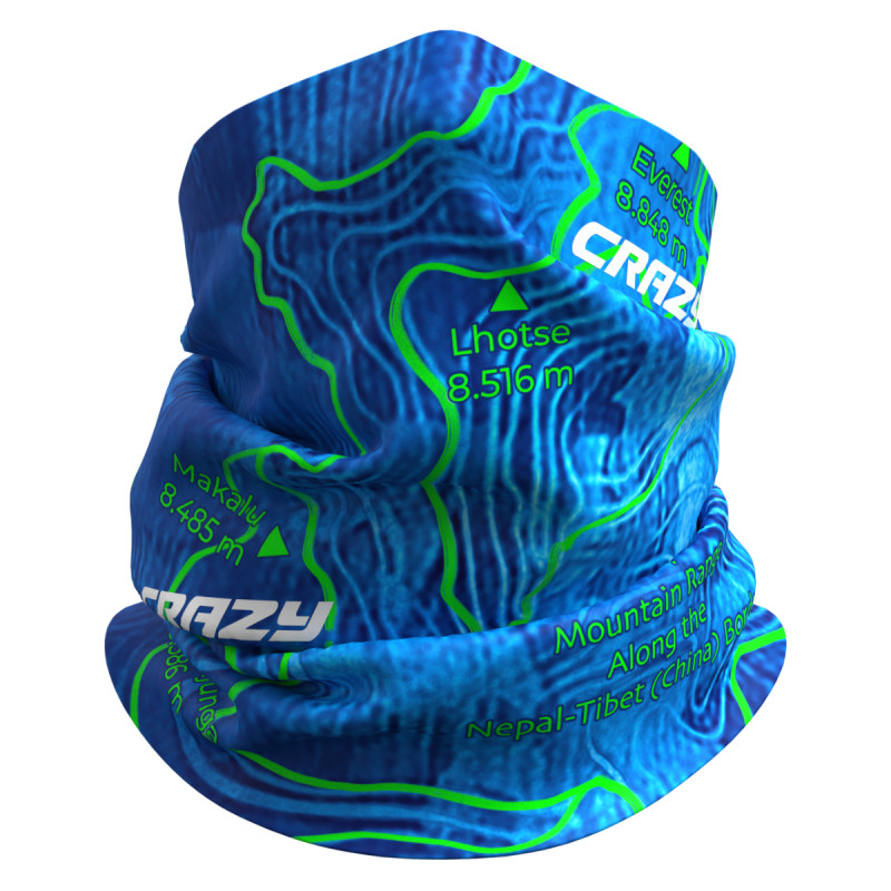 Nákrčník Crazy GUARD  - modrá