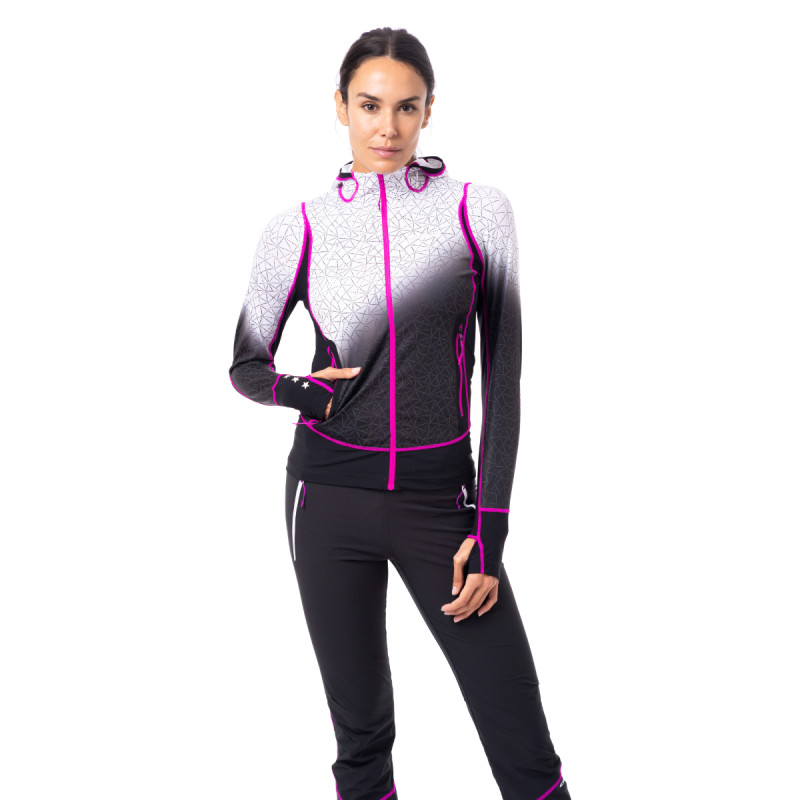 Dámská mikina Crazy OXYGEN LIGHT  - fialová