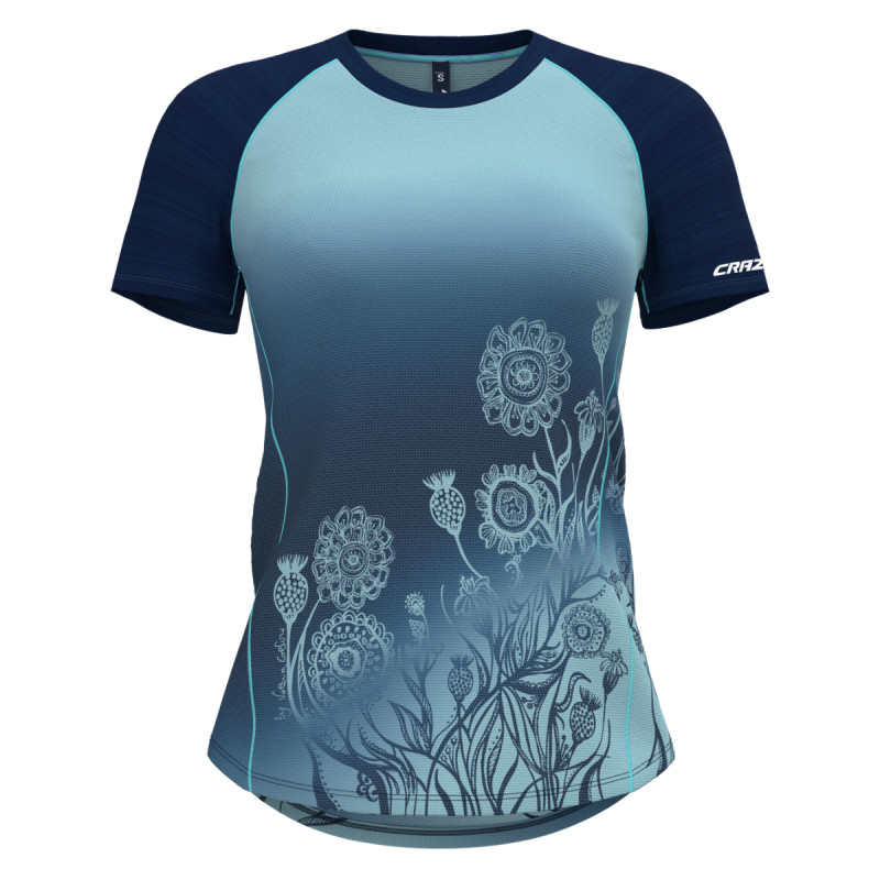 Dámské funkční tričko Crazy ALPINSTAR  - modrá