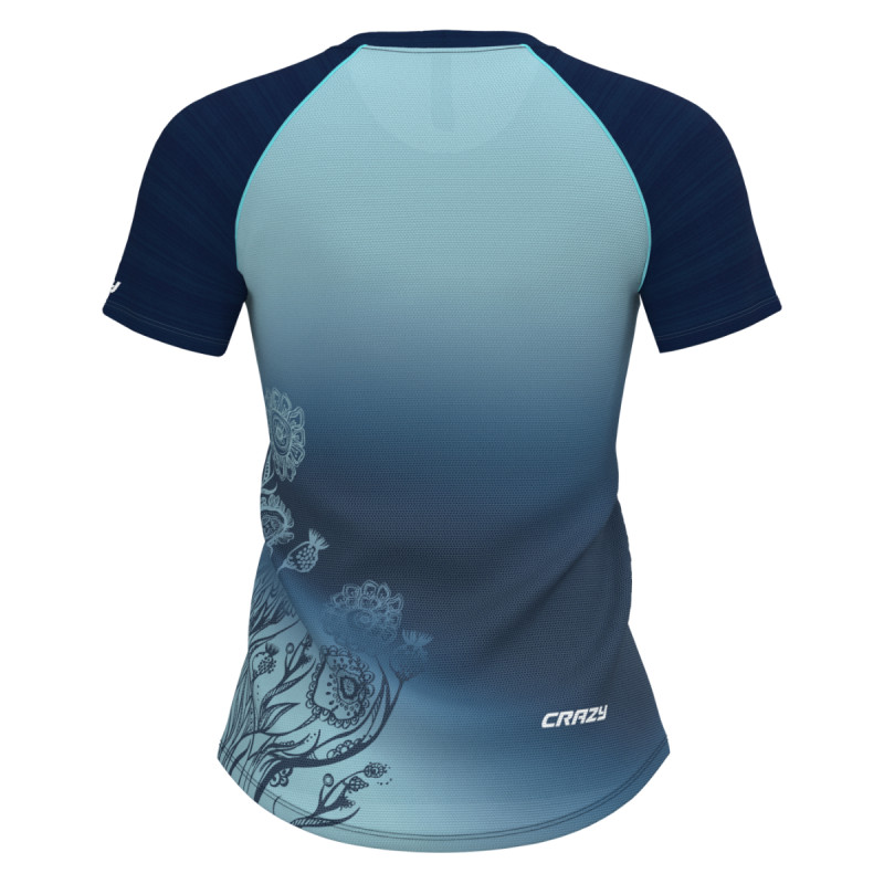 Dámské funkční tričko Crazy ALPINSTAR  - modrá
