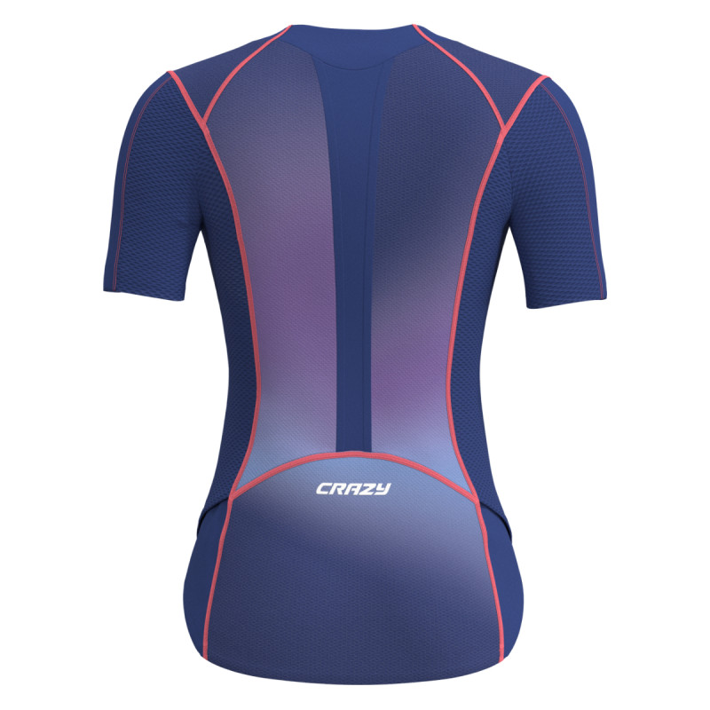 Dámské funkční tričko Crazy OXYGEN  - fialová