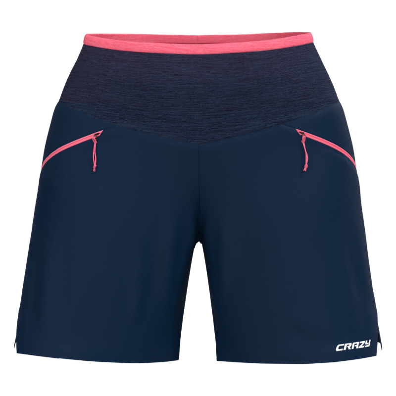 Dámské kraťasy Crazy OXYGEN  - tmavě modrá