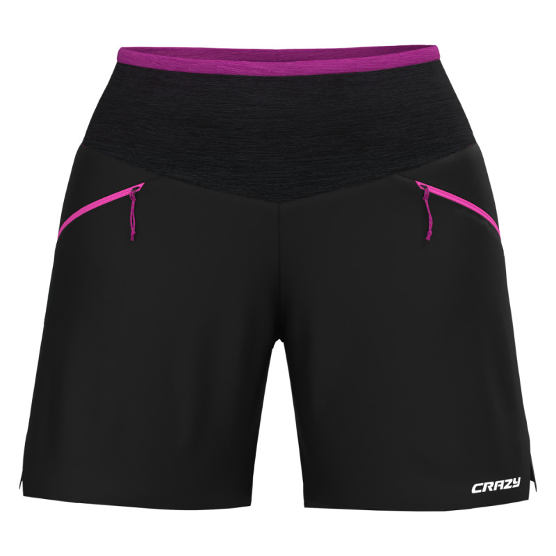 Dámské kraťasy Crazy OXYGEN  - černá