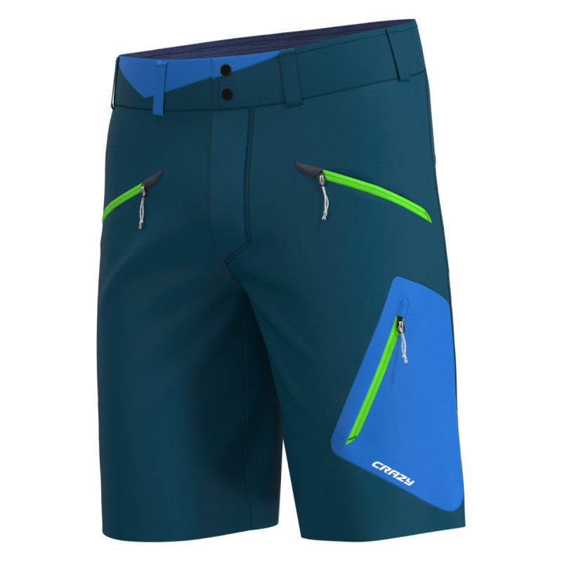 Pánské kraťasy Crazy RESOLUTION  - petrolejová