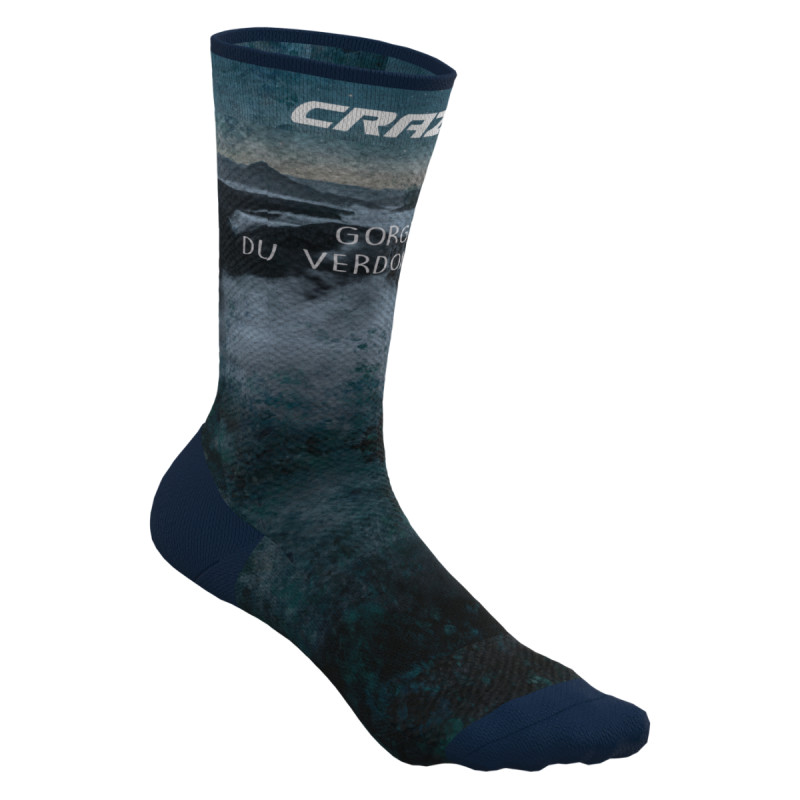 Ponožky Crazy CRAZY SOCKS  - tmavě šedá