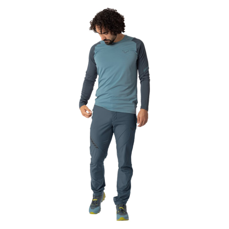 Pánske nohavice Dynafit TRANSALPER LIGHT DYNASTRETCH PANTS  - tmavo šedá