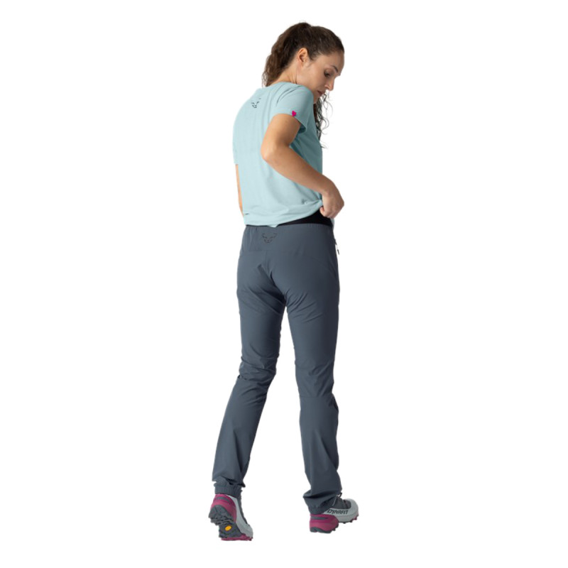 Dámske nohavice Dynafit TRANSALPER LIGHT DYNASTRETCH PANTS  - tmavo šedá