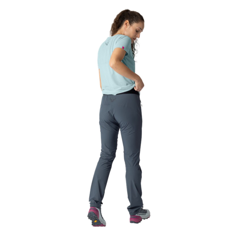 Dámske nohavice Dynafit TRANSALPER LIGHT DYNASTRETCH LONG PANTS  - tmavo šedá