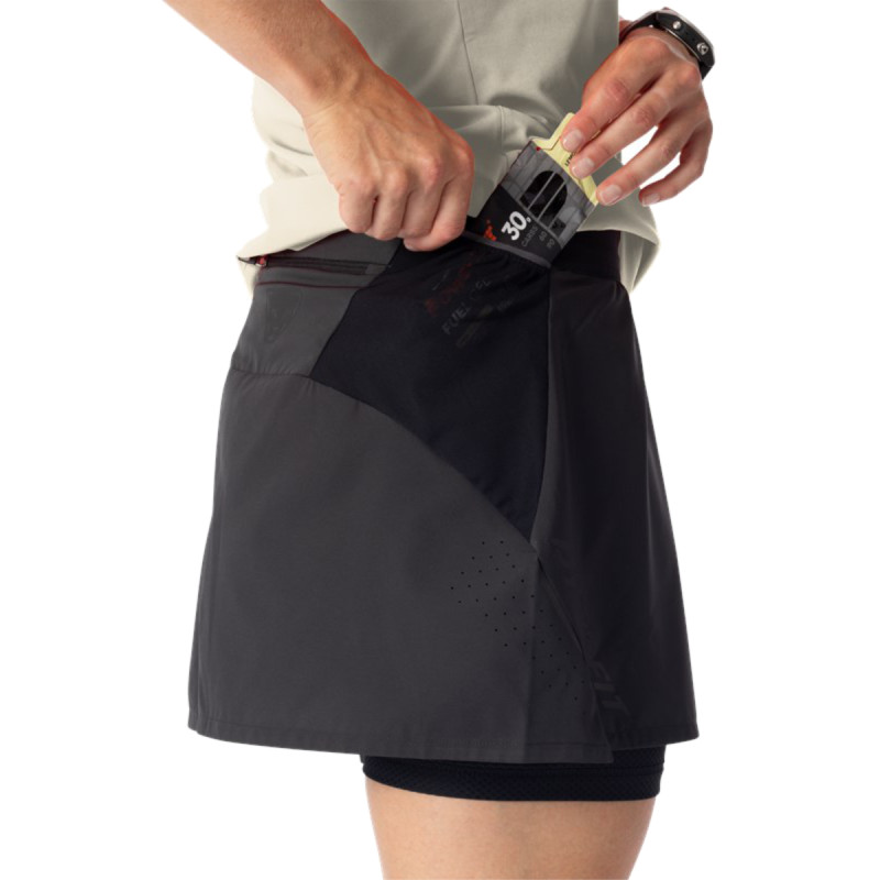 Dámská běžecká sukně Dynafit ALPINE PRO 2IN1 SKIRT  - černá