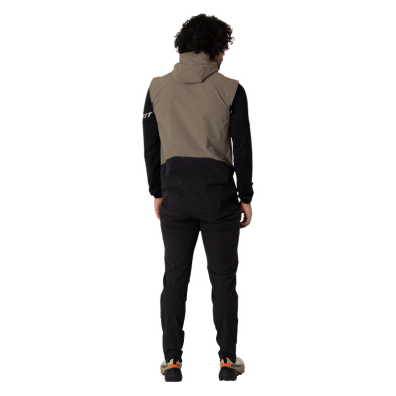 Pánska vesta Dynafit TRANSALPER DYNASTRETCH VEST  - svetlo hnedá