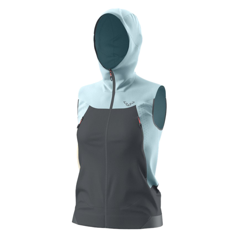Dámská vesta Dynafit TRANSALPER DYNASTRETCH VEST  - světle modrá