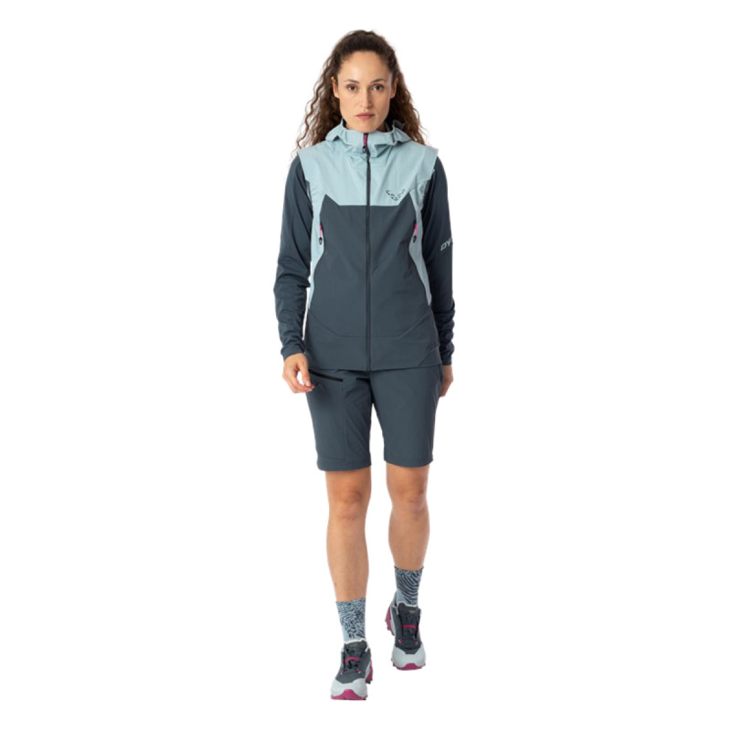 Dámská vesta Dynafit TRANSALPER DYNASTRETCH VEST  - světle modrá