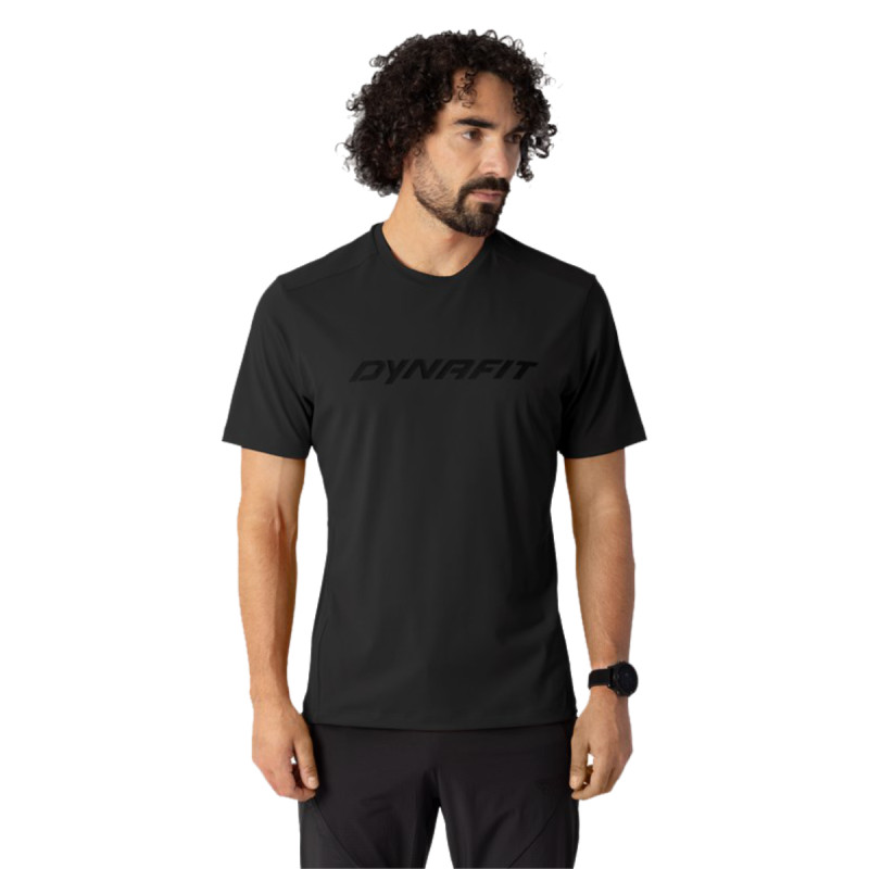 Pánské funkční tričko Dynafit TRAVERSE T-SHIRT  - černá